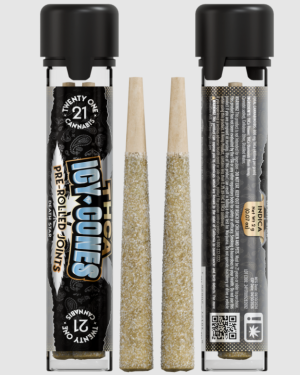 Death Star  (Indica) – 21 ICY CONES – (2ct/1g Ea)