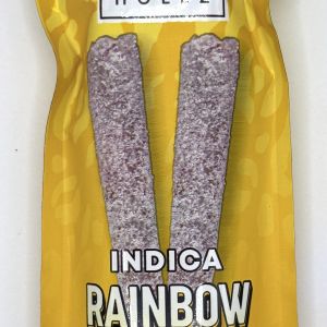 Rainbow Sherbert (Indica) - FVKD THCA Diamond Infused Hash Holez PRE-ROLLZ  (2ct/2g each)