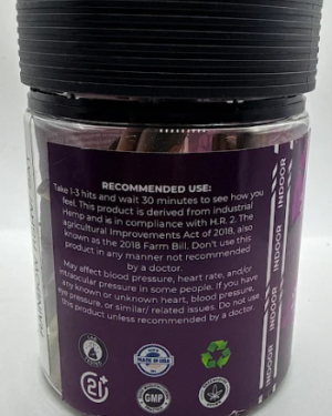 Rainbow Reserve (Sativa) / Black Market THC – THCA LIGHT JOINTS- Organically Grown Flower Joints (AAA LIGHT DEPS) (1ct -1.5g Preroll)